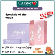 [Official Price Reduction]!With Box Upgraded Version Misu DX+Misu N+Detox Slimming Box/20 Packs