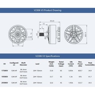 T Motor VELOX 2306 V3.0 Brushless T-Motor