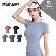 WY - Sport T-Shirt MTDX40 Dry Fit SportsWanita Sport T-Shirt Woman Yoga Outdoor Running