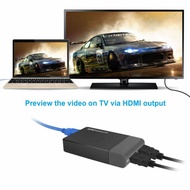 VIDEO CAPTURE CARD USB3.0 HDMI HD 1080P 60FPS Live Streaming with MIC