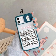 Case Slide OPPO A74 5G F11 PRO RENO 4 Rabbit Bear Cutie Cartoon Cute Silicone Hardcase Casing hp PL8