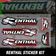 Rental rental Sticker kit set