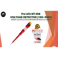 PRO'SKIT NT-308 / NT308 VOLTAGE DETECTOR TEST AC/DC VOLTAGE FROM 100-500V
