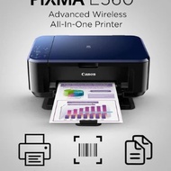 Canon PIXMA E560/E560R & E3470 Wireless Ink Color All-In-One Printer (Print,Scan,Copy)