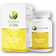 Garden Of Life Coq10 Ubiquinol 100mg 30s