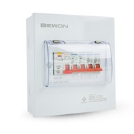 Consumer Cabinet Anti-Suction 4-Slot Shock Absorber With 63A Main Breaker BEWON 4 Circuit Balls 1