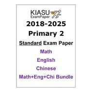 2020 - 2023 2024 2025 Primary 2 P2 Math , English , Chinese Past Year WA EOY Test Exam Paper KiasuEx