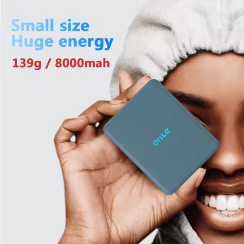 OISLE 8000mah Magsafe Power Bank Dual PD Fast Charger Wireless Portable External Battery Magnetic Fo
