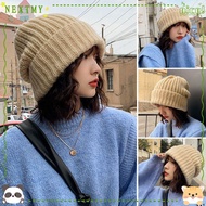 NEXTMY Knitted Beanies Hat High Quality Solid Cute Woman/Men Female Beanie Caps