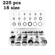 Oring Set O-Ring Seal Kit Motor Mobil Karet Cincin O Karet Universal 225PCS - 225