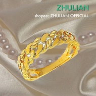 Zhulian (RG5082) Saduran 24K Gold Ring. Zhulian 24K Gold Plated Ring.