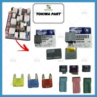 DECO PEC PROTON GEN2 GEN-2 PERSONA FUSE BOX RELAY FUIS AIRCOND LAMPU MINI MAIN FUSE PW853596 PW853595