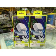Vp-C128 Dual Pd 50W Fast Charger Type-C to Type-C,Type-C to ios