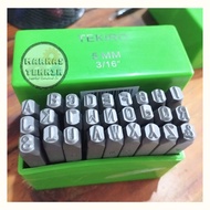 Tekiro Letter Punch 5MM / Knock Letter / 5MM Punch Letter
