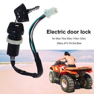 Motorcycle Ignition Switch Key Motorcycle Replacement Parts Ignition Key Switch For 50Cc 70Cc 90Cc