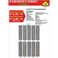 PER SQFT / BABERDEEN SQ CARPET TILES KARPET PEJABAT OFFICE - 24PCS/64.8SQFT