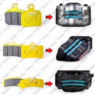 FJN GP 10 & F35 Brembo m40 Brake Pads / m50 GP4RX 484 High Temp 550celcius