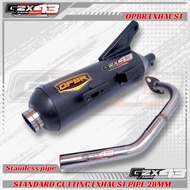Open exhaust OPBR standard cutting mio sporty soulty / mio i125 / Fino 125 / Fazio / mio ego s / ego