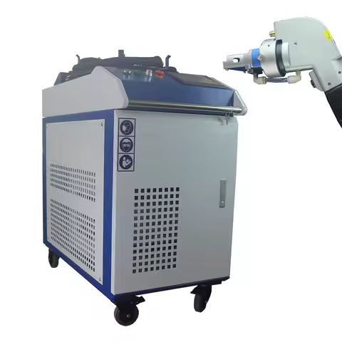Laser Metal Cleaning 3000W 100W Laser Rust Clean Pulse Portable DPF Cleaner Machine Fiber Laser Clea