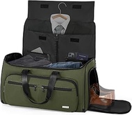 Convertible Garment Bag for Travel 3 in 1 Carry On Garment Duffle Bag with Shoes Compartment Hanging