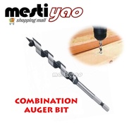 Combination Auger Bit for Electric Drill Woodworking Tool/Mata Gerudi Auger