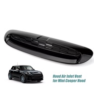 Gloss Black Bonnet Scoop Air Vent Intake 51137328312 51137376052 For Mini Cooper S SD JCW F54 F55 F5