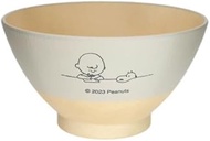 Marimo Craft SPIK-158 Snoopy Desk Painted Rice Bowl, Rice Bowl, Solid Color, Φ4.6 x H2.6 inches (11.