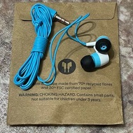 Earphones 3.5mm 天藍色 耳機
