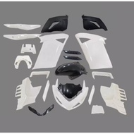 For KAWASAKI GTR1400 GTR 1400 2008-2011 2009 2010 model year unpainted white vehicle side cover acce