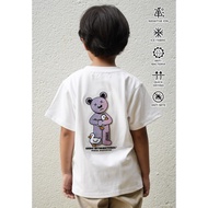 KIDS: DUCK DUCK HAUGHTY BEAR (WHITE) KIDS TEE