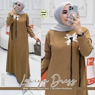 Hope Batwing Midi Dres Knit Terbaru Midi Dres Jumbo Kekinian Midi Dres Batwing