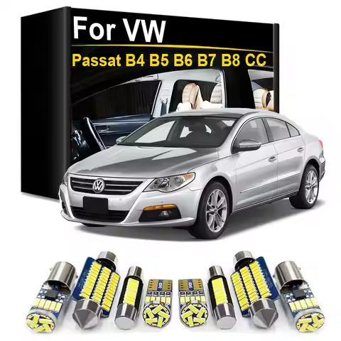 Interior LED Reading Light Kit For Volkswagen VW Passat B4 B5 B6 B7 B8 CC Variant 1998-2006 2007 200