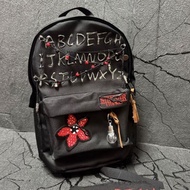 【Ready Stock】Stranger Things Theme Backpack, 6 Styles for You to Choose, Let's Go to Hawkins Town Ad