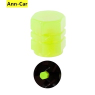 【Ann-Car】จุ๊บลมยางฟลูออเรสเซนต์อเนกประสงค์สำหรับก้านวาล์ว/ฝาวาล์วเรืองแสง/รถยนต์ &amp; มอเตอร์ไซค์ &amp; ฝาวาล์วยางล้อจักรยาน1ชิ้น