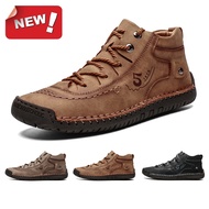 Brand New Men Leather Loafers Plus Size 38-48 Comfort Lace-up Business Casual Shoes 9926