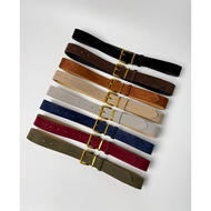 𐙚⋆ Gold Belt Buckles Fast Delivery 1-2 Days To Arrive (Width 3.3 CM. Waist Up 30 Inches) Back Leathe