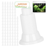 AIRE1NV 100 Pcs Set Fish Tank Divider Support Feet, Board Support Support Feet Aquarium Divider Supp