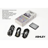 IPHONE LIVE STREAMING DOCK 2 IN 1 ASHLEY USA2025 USA 2025 LIVE STREAMING DOCK 2 IN 1/ ANDROIDiphone