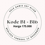 Live display case 175,000 | Code B1 - B16