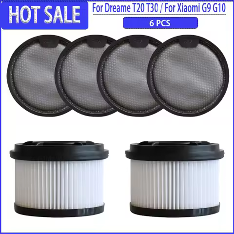 Front HEPA Filter For Dreame T10 /T20/ T20 Pro/T30/ T30 Neo/R10/R10 Pro/ R20/ For Xiaomi G9/G10 Part