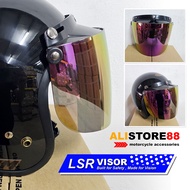 LSR 318 3 BUTTONS RAINBOW VISOR