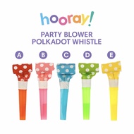 Hooray Whistle Blower Polkadot Birthday/Children's Day/Wedding Party/Anniversary CP827/CP779/CP776/C