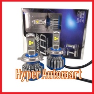 T1 Turbo GER Chip Cree Car Led Headlight Headlamp 6000k H1 H3 H4 H7 H8 H9 H11 9005 HB3 9006 HB4 Myvi