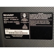 Sharp 4T-C60AL1X QPWBXG885WJZZ RUNTKB748WJN2 RUNTK0334FV BACKLIGHT SPEAKER DAN WIFI BOARD FOXCONN WB