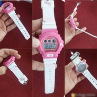 New Stock Ready Bape G Shock Dw6900 Cermin Kaca Backlight Tali Body Fit Box Free