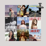 9 PCS Square Poster Lana Del Aesthetic Wall Decor AlbumREY