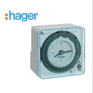 Hager EH711 72x72mm Timer with 72hours Power Reserve AC 240v