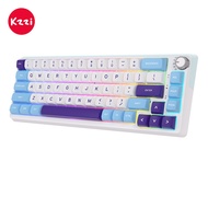 KZZI Kezhi K68 Pro Nezuko Purple 67 Key Gasket Structure With Knob RGB Mechanical Keyboard