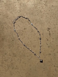 Metal Heart Pearl Necklace丨金屬風手工串珠頸鏈