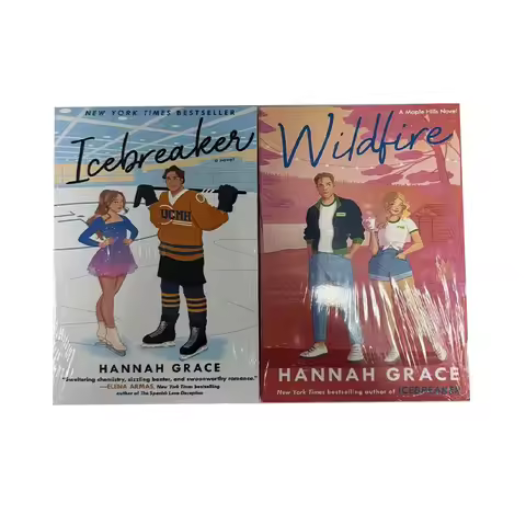2 Books/Set By Hannah Grace Icebreaker and Wildfire Paperback English Novel Book